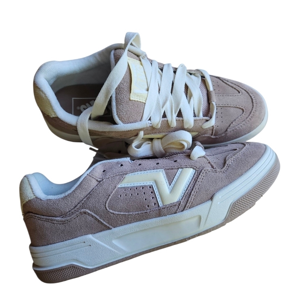 Vans Upland Clue Warm Taupe Sneaker NEW Womens